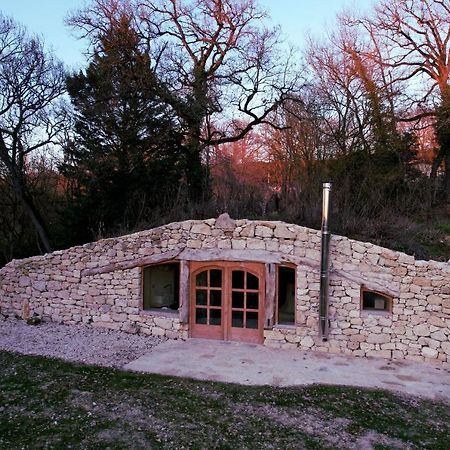 Maison Terre Les Cabanes De Fallot - Sauna Bain-Froid Piscine Naturelle L'isle-Bouzon Buitenkant foto