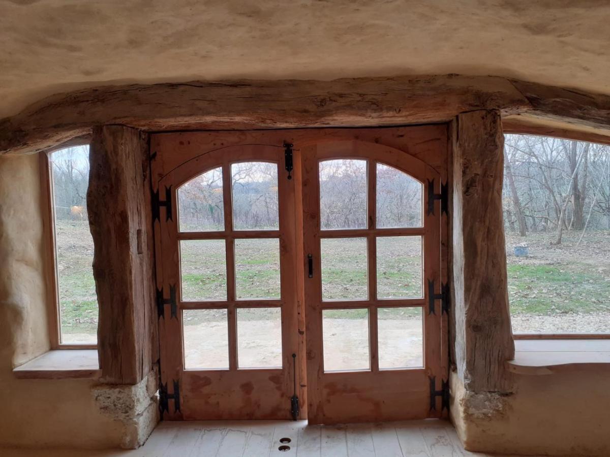 Maison Terre Les Cabanes De Fallot - Sauna Bain-Froid Piscine Naturelle L'isle-Bouzon Buitenkant foto
